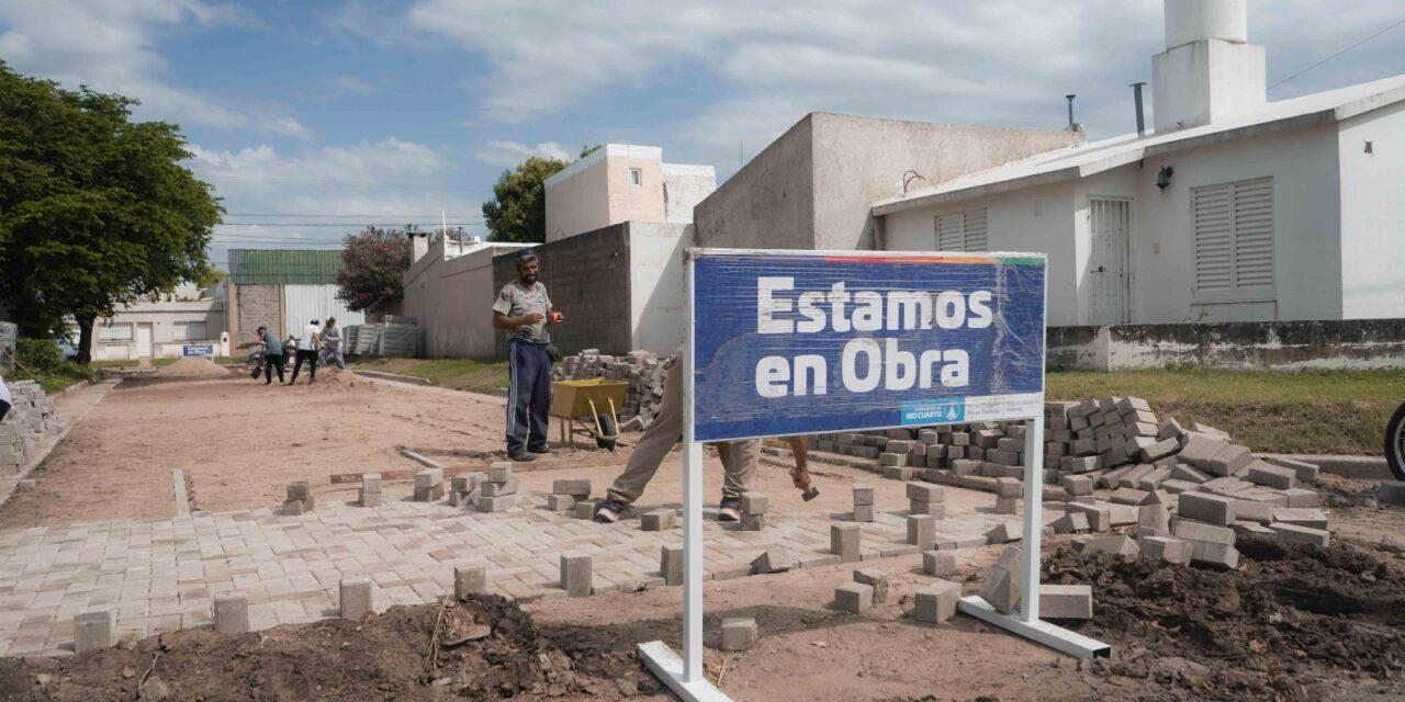 Río Cuarto: Llamosas recorrió las obras del Barrio Industrial