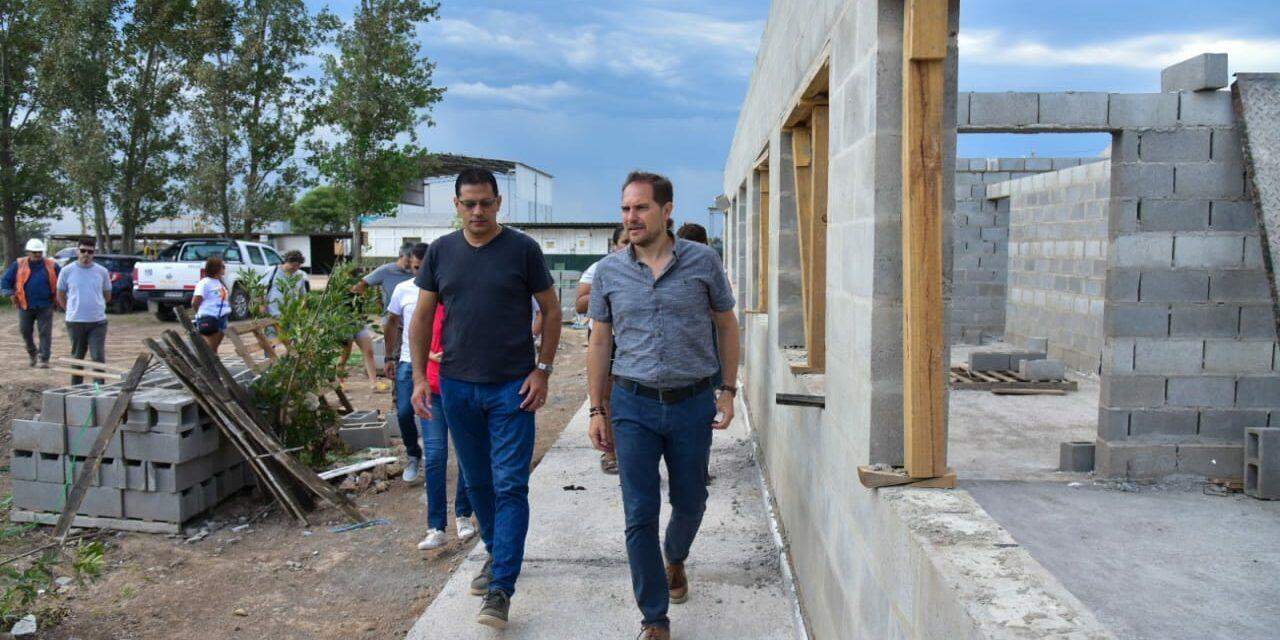 Avanza a buen ritmo la obra del Centro de Gestión Ambiental Villa María – Villa Nueva