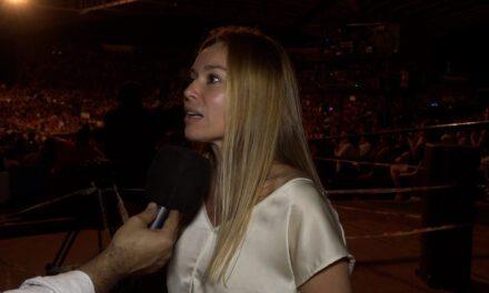 La Diputada Nacional Gabriela Estévez presente en el Festival de Peñas de Villa María