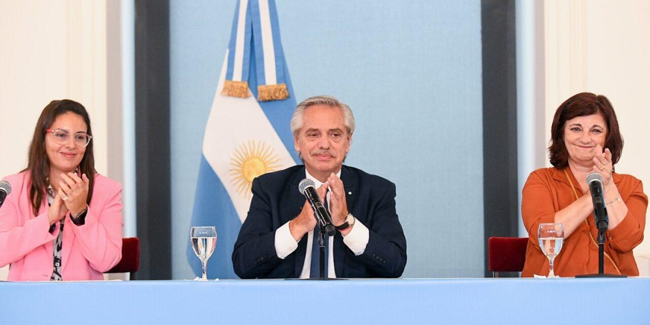 Fernández: «Queremos que Argentina evolucione hacia un mayor reconocimiento de derechos»