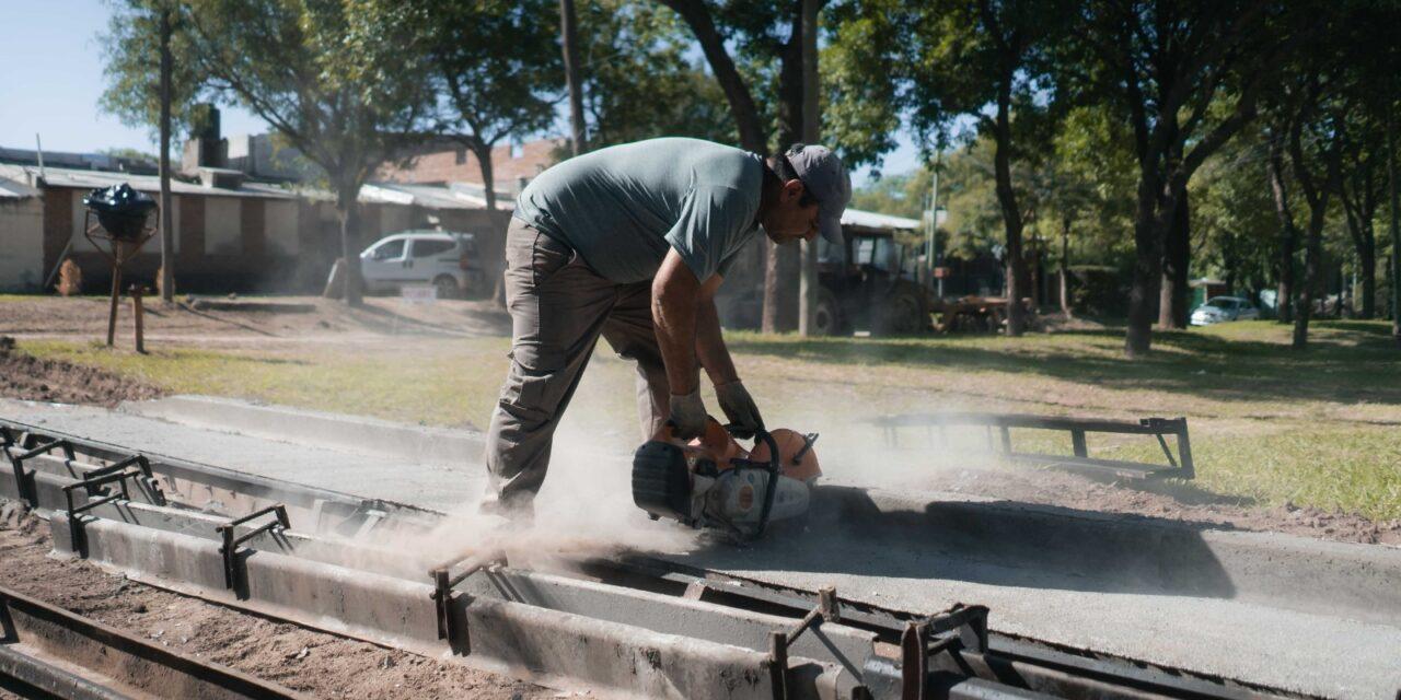 Rio Cuarto: comenzaron las obras de cordón cuneta y saneamiento en Quintitas Golf