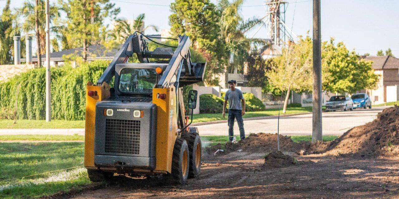 Río Tercero: comenzó la remodelación de la Plaza del Gaucho