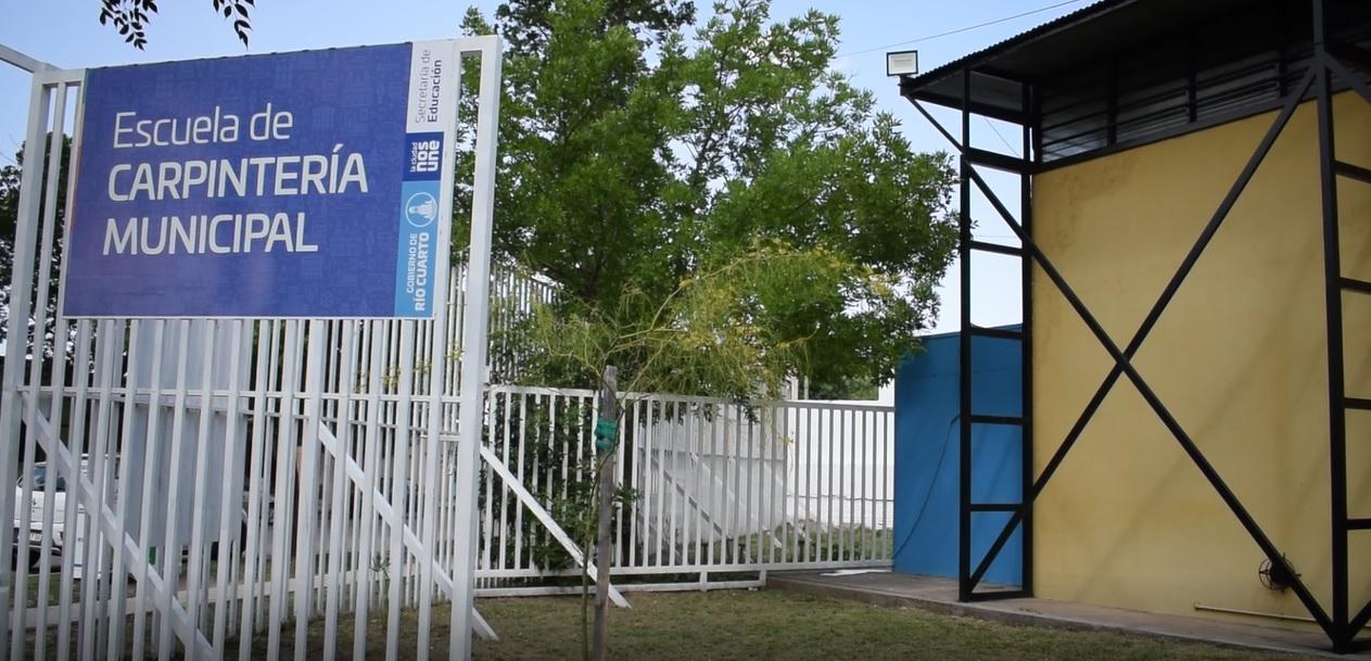 Río Cuarto: se abrirán las inscripciones para las Escuelas Municipales de Carpintería y Arte