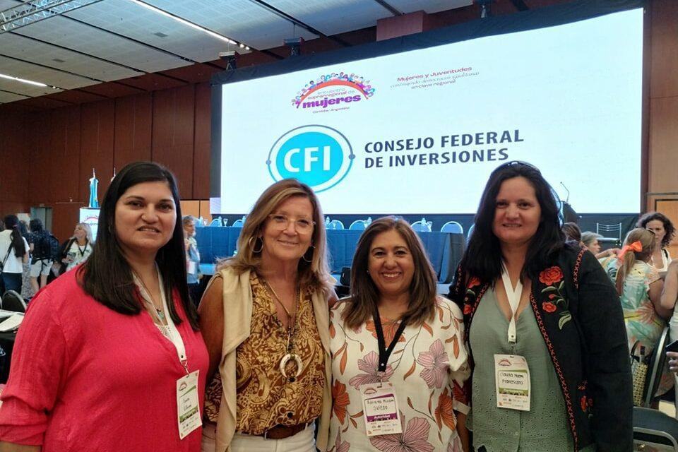 Coronel Moldes: Eva Rosso estuvo presente en el Encuentro Suprarregional de Mujeres