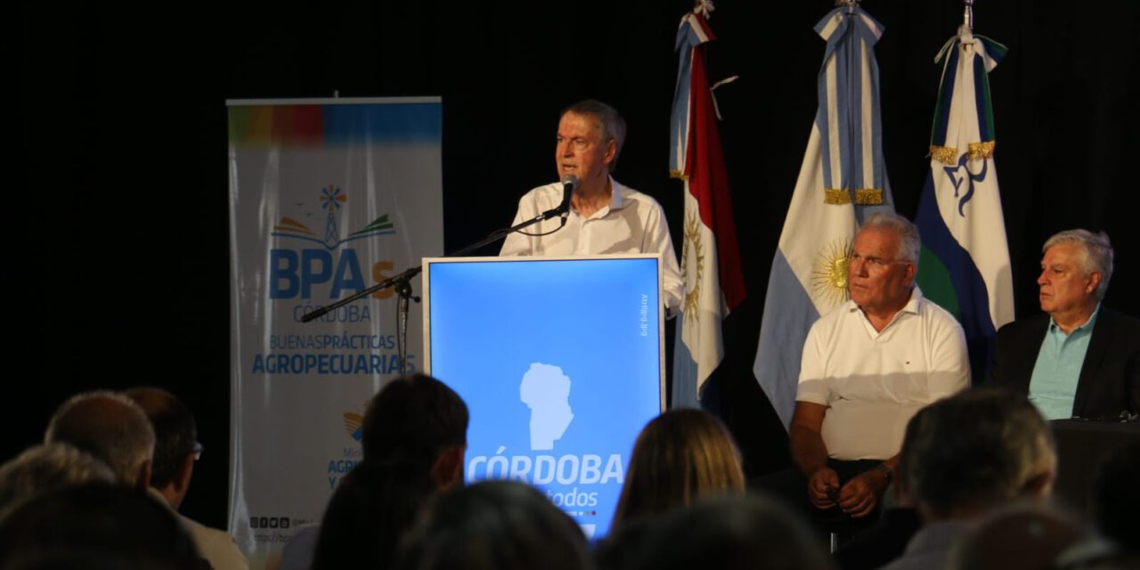 Río Cuarto: Schiaretti reiteró el pedido para que Nación le saque el pie de encima al campo