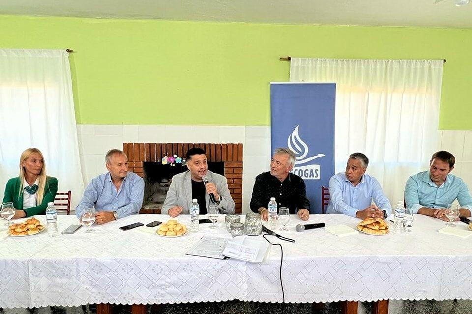 Villa Huidobro: inauguraron la 1° etapa de la obra de Gas Natural