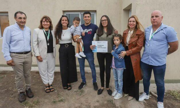 El Gobierno nacional entregó 42 nuevas viviendas en el interior cordobés