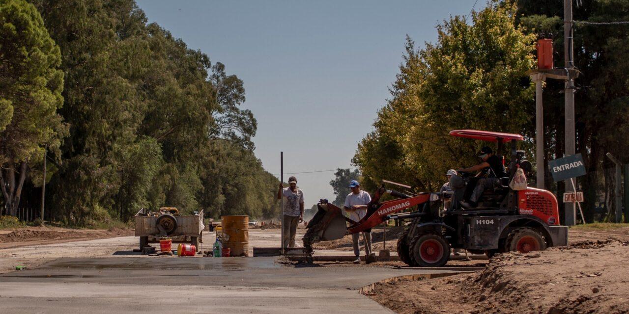 Comenzó la construcción de la ruta que une Villa Huidobro con La Pampa