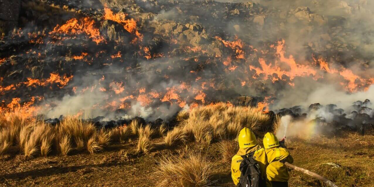 La Provincia recibió más de $1.000 millones para prevenir y controlar incendios