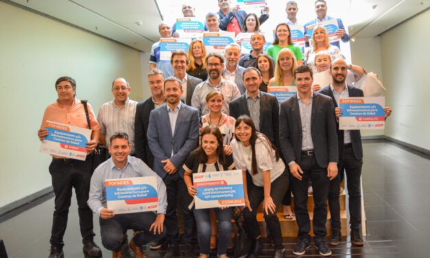 23 localidades recibieron fondos para obras y equipamiento sanitario