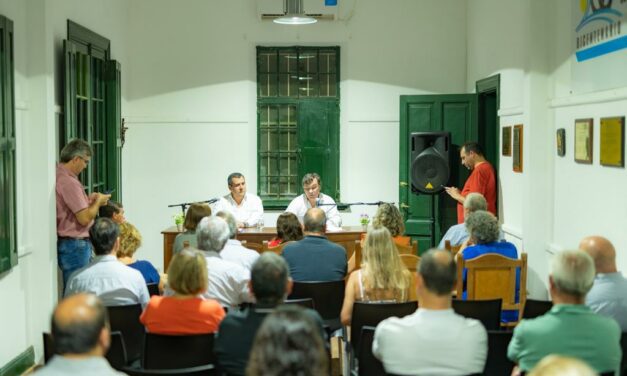 Adelia María: «Estamos llevando adelante un histórico plan de obra pública»