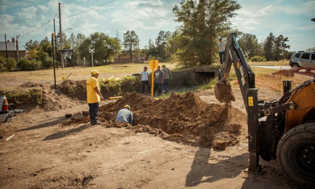 Río Tercero: avanza la obra para dotar de gas natural a barrio La Justina