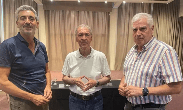 Espacio «antigrieta»: Juan Schiaretti se mostró con Randazzo en Buenos Aires