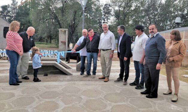 Coronel Moldes: se inauguró el espacio Veteranos de Malvinas