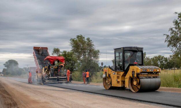 Comenzó el asfaltado de la ruta Villa Huidobro – Rancul