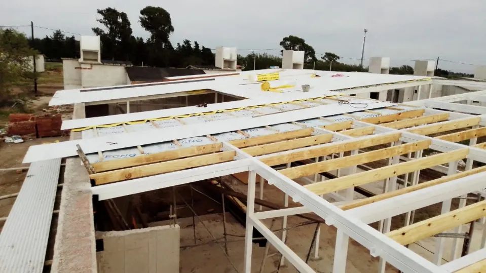 Bulnes: avanzan las obras en el Centro de Desarrollo Infantil