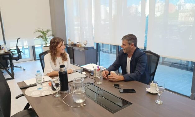 Italó: Vidoret se reunió con autoridades provinciales