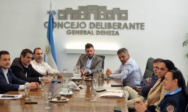 Intendentes del Dpto Juárez Celmán se reunieron para debatir sobre la seguridad