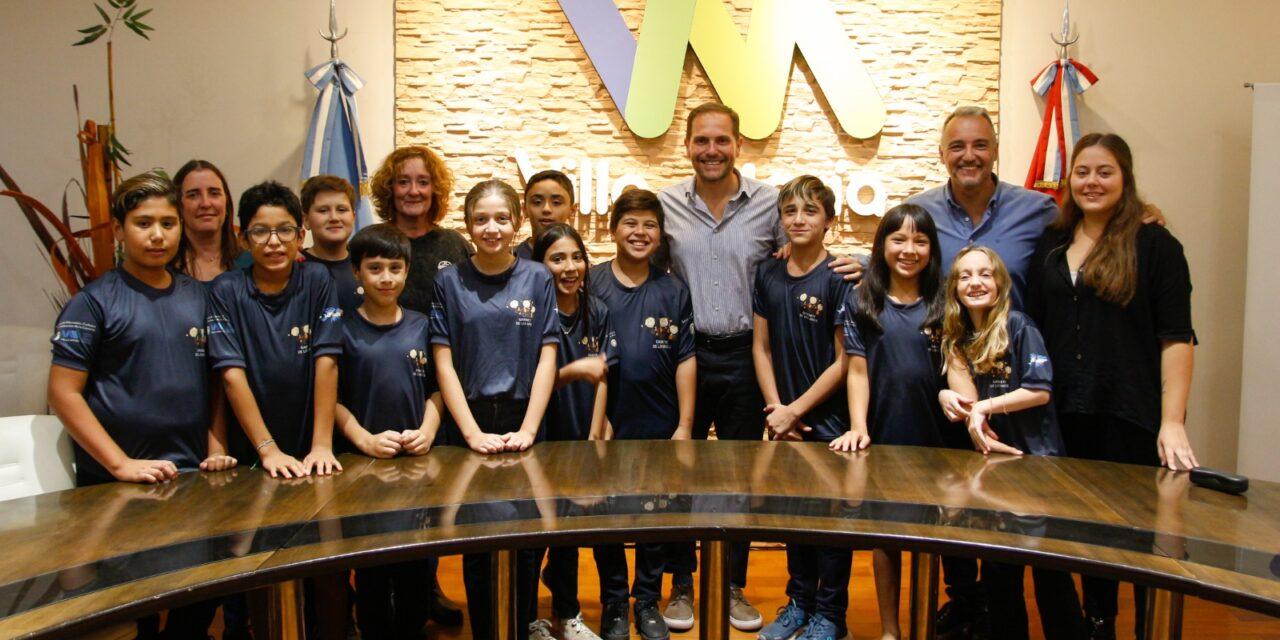 Villa María: Gill recibió al Gabinete de los Niños para avanzar en ideas y proyectos conjuntos