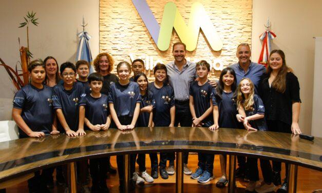 Villa María: Gill recibió al Gabinete de los Niños para avanzar en ideas y proyectos conjuntos