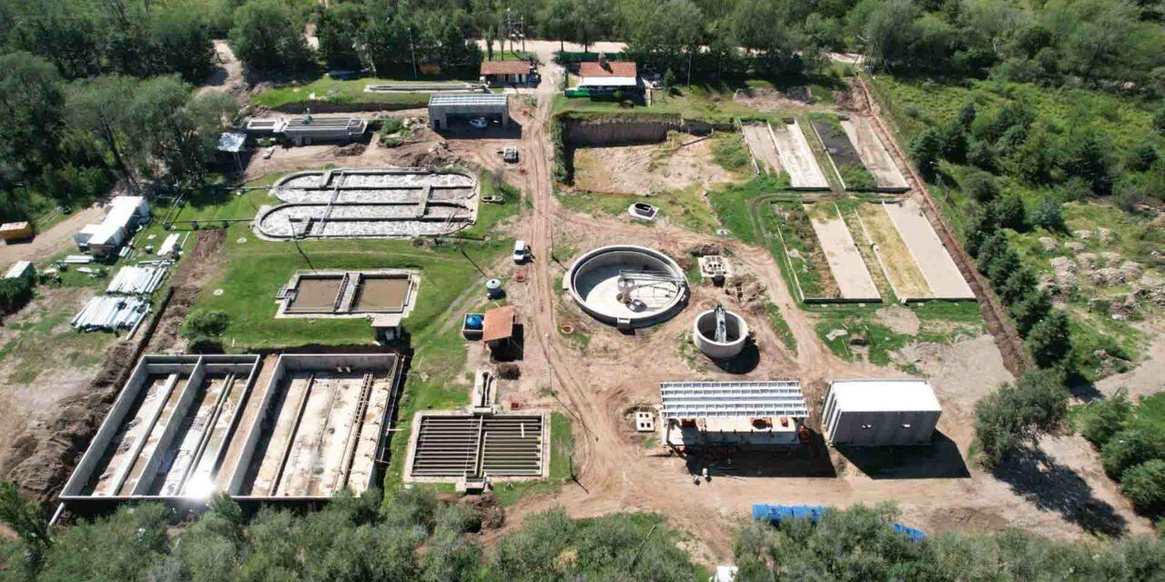 Villa General Belgrano: continúa la ejecución de la obra de saneamiento