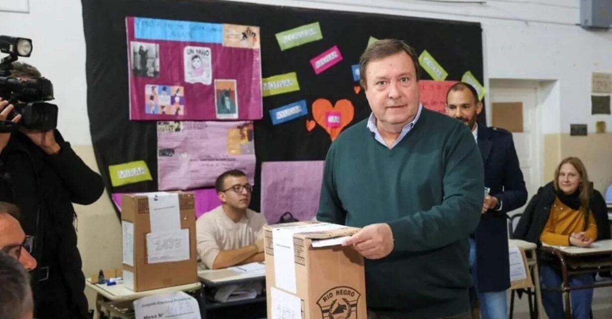 Weretilneck celebró su victoria como nuevo gobernador de Río Negro