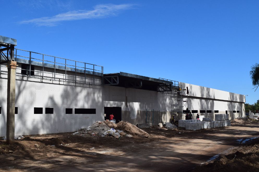 Huinca Renancó: Avanza la ampliación del hospital regional René Favaloro