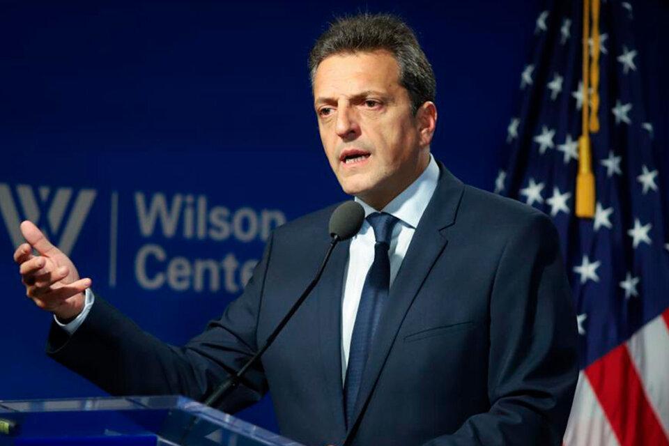Massa viaja a EEUU para reunirse con las autoridades del FMI
