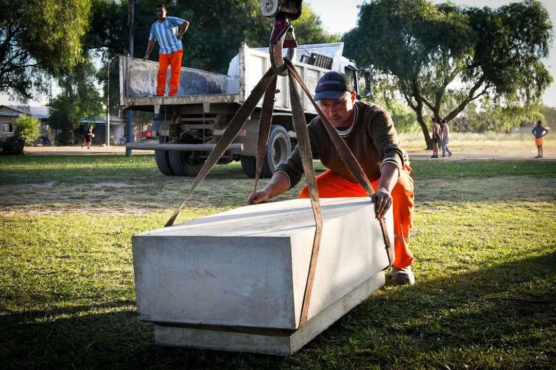 Río Tercero: El municipio continúa con las obras de mejora en los espacios públicos