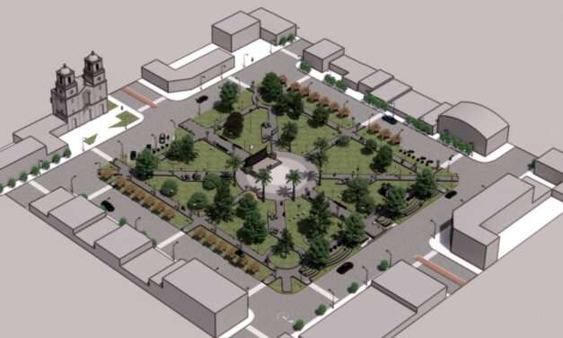 Villa Huidobro: presentaron el proyecto de remodelación de la Plaza «25 de Mayo»