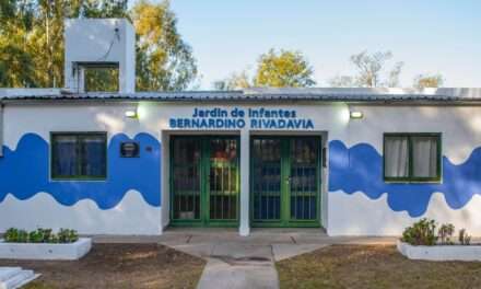 Villa Huidobro: finalizaron las obras de remodelación en el Jardín de Infantes «Bernardino Rivadavia»