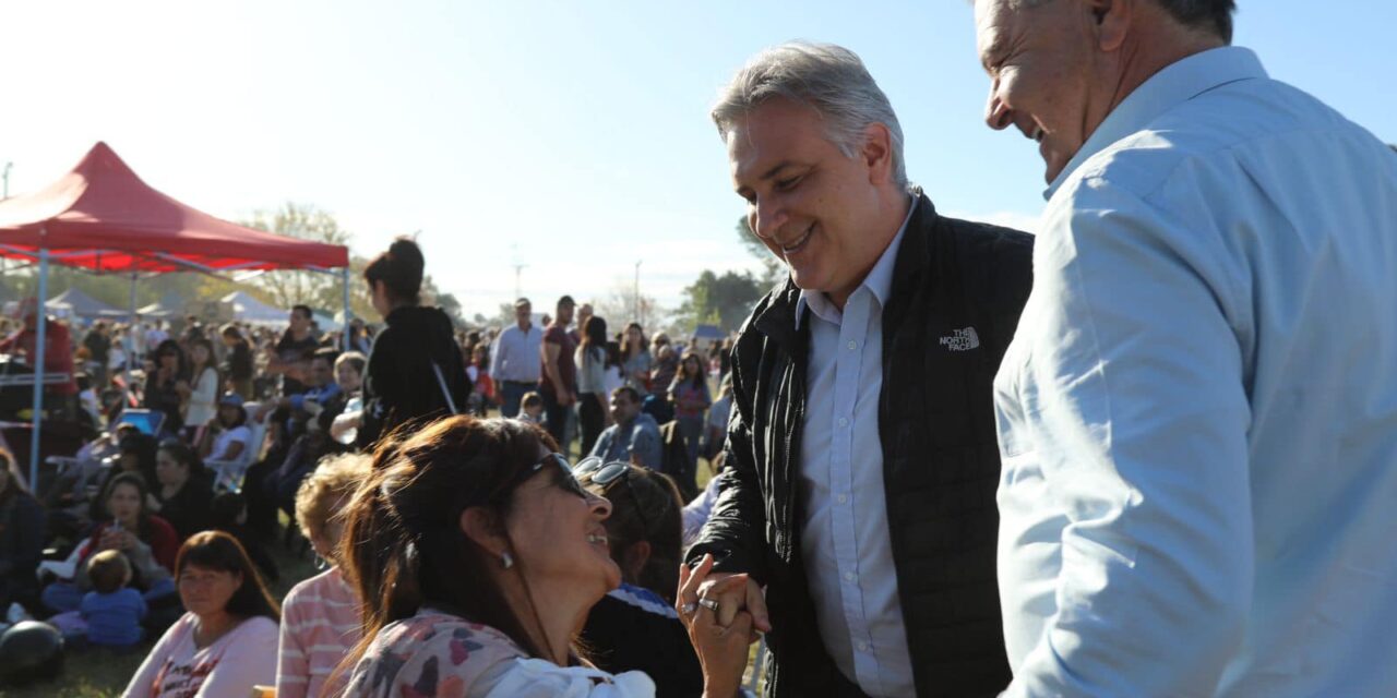 Llaryora en Laboulaye: “Seré el primer gobernador que ya gestionó en el interior”