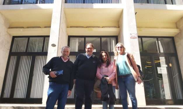 Del Campillo: ultiman detalles para la obra de iluminación del cruce de ruta Nac. 35 y Prov. 27