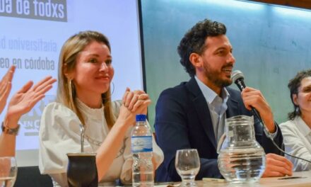 Alesandri y Estévez se reunieron con la comunidad universitaria de Córdoba
