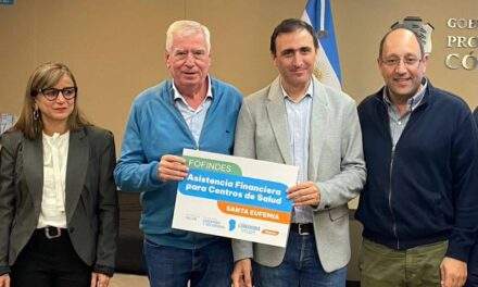 Santa Eufemia recibió aportes destinados al Centro de Salud Municipal