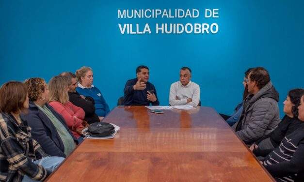 Villa Huidobro: Quiroga se reunió con los beneficiarios del Programa «Vivienda Semilla»