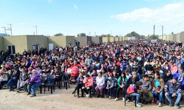 Villa Nueva: se realizó el sorteo de 46 viviendas ubicadas en el barrio El Vallecito