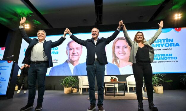 Hacemos Unidos por Córdoba presentó la fórmula Martín Llaryora-Myriam Prunotto