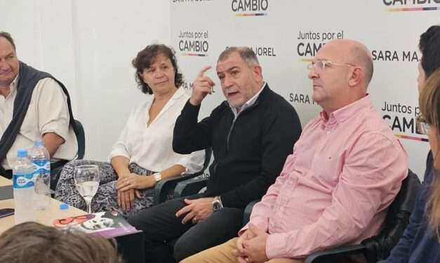 Marcos Juárez : Luis Juez se mostró junto a Carasso y Dellarossa