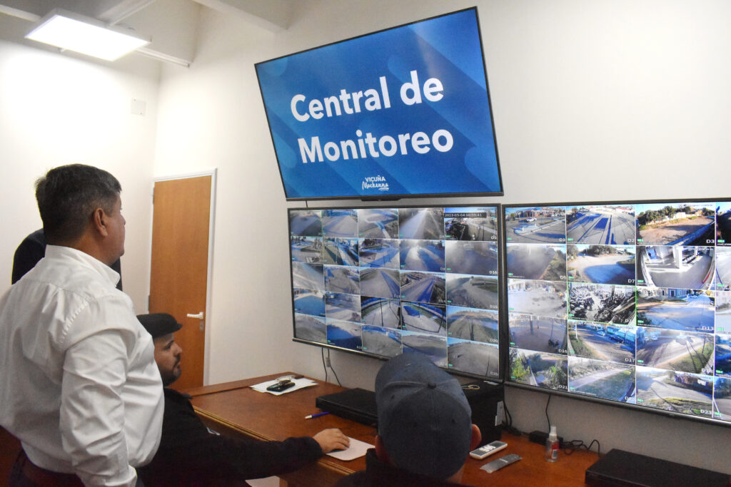 Vicuña Mackenna: Presentaron la central de monitoreo