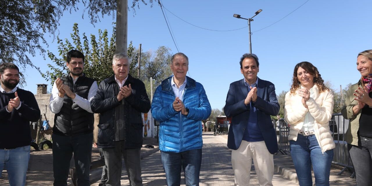 Schiaretti inauguró la urbanización de barrio San Martín en Río Cuarto