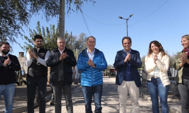 Schiaretti inauguró la urbanización de barrio San Martín en Río Cuarto