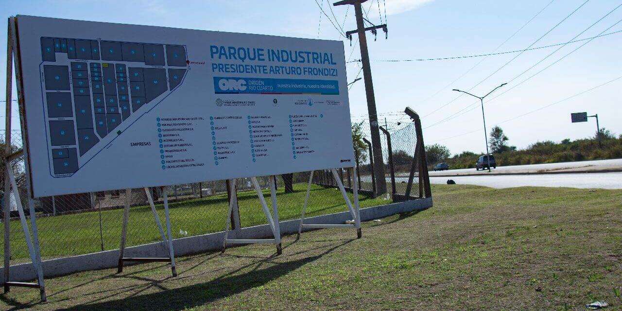 Avanzan las obras de infraestructura en el Parque Industrial de Río Cuarto