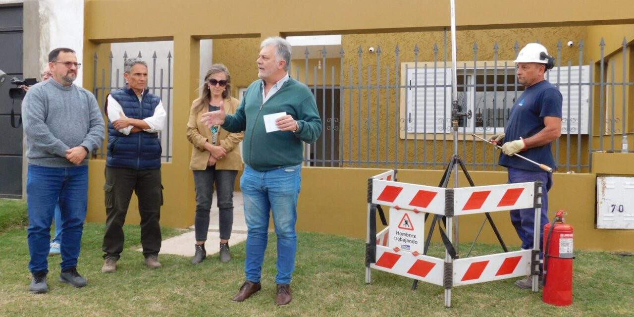 La Carlota: Guaschino inauguró nuevas conexiones de gas
