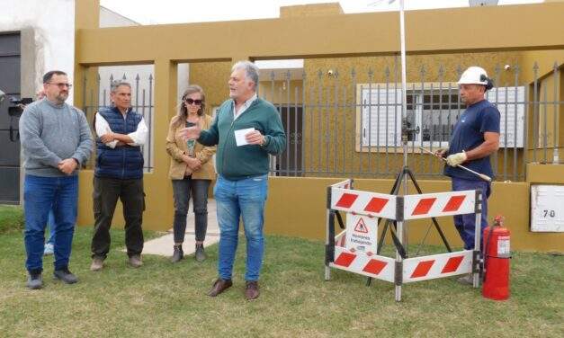 La Carlota: Guaschino inauguró nuevas conexiones de gas
