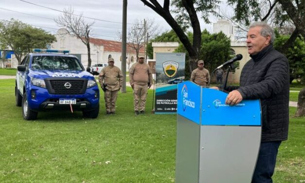 San Justo: Busso entregó unidades 0km para la Patrulla Rural