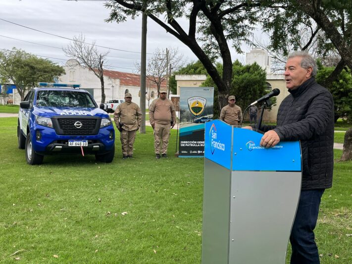 San Justo: Busso entregó unidades 0km para la Patrulla Rural
