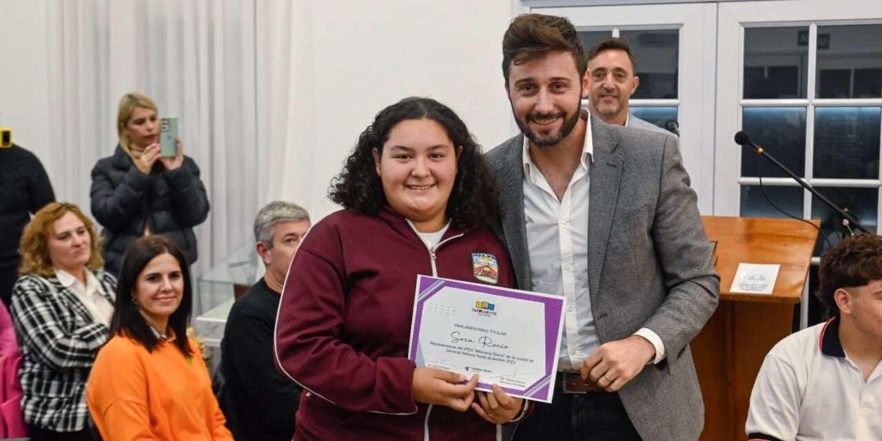 General Deheza: se realizó el acto de asunción del parlamento joven