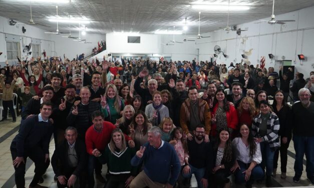 San Basilio: se realizó el acto de cierre de campaña de Antonella Spertino 