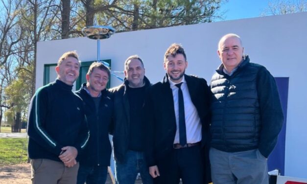 General Deheza: se inauguró la obra de gas natural en el Parque Industrial